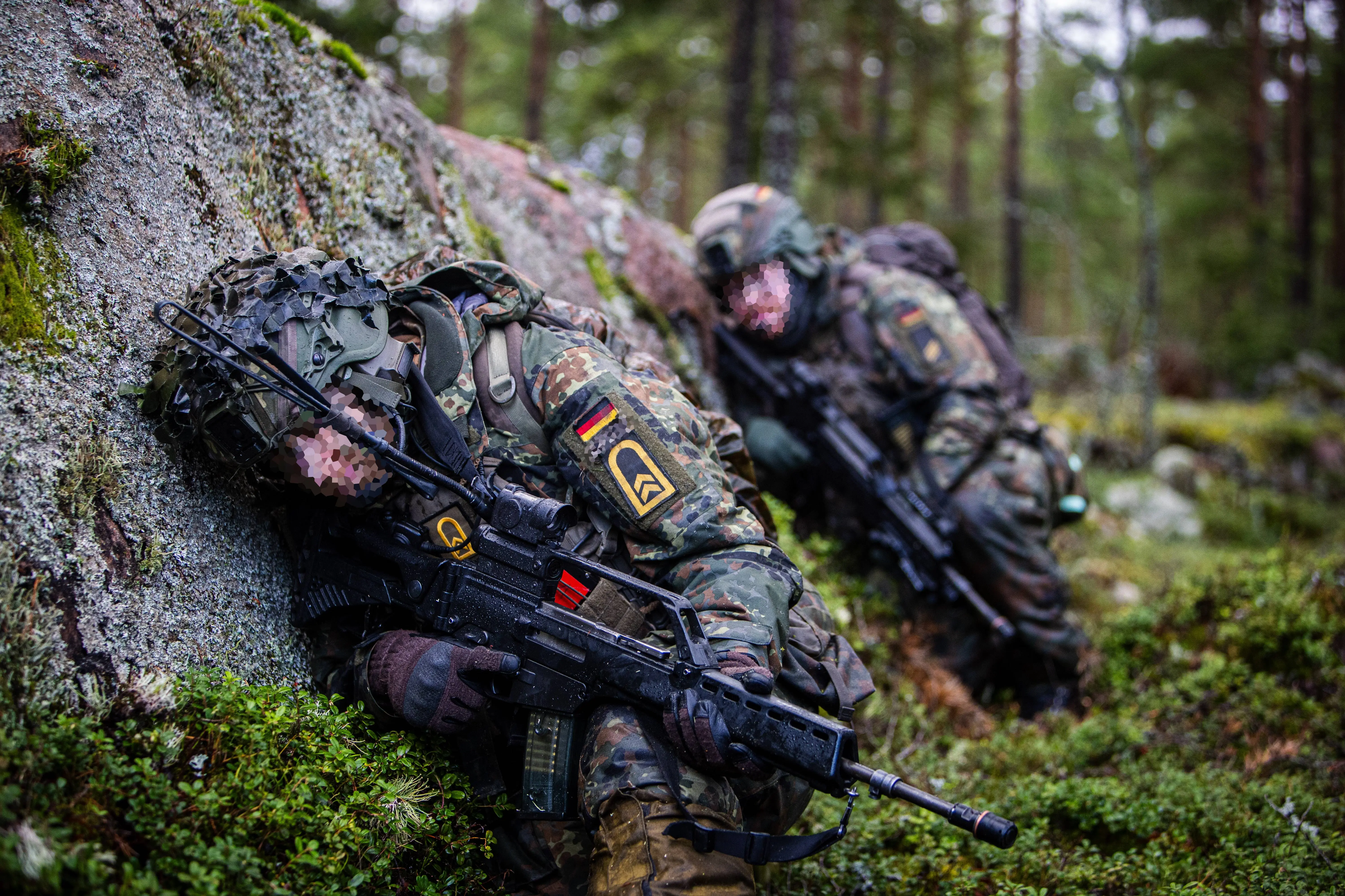 Military action photography by Alexander Krohn / Puolustusvoimat